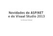 Novidades do ASP.NET e do Visual Studio 2013