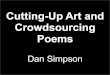 Digibury: Dan Simpson - Crowdsourced poetry