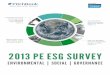 2013 PR ESG Survey