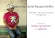 Corporate social responsibility (mng 103)