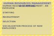 Chapter 5   Human Resources Management and Staffing