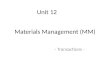 MELJUN CORTES Materials Management Transactions