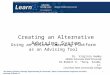 Creating Alternative Advising System Ppt