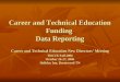 Funding and Data Reporting