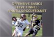 Steve Finnell - Offensive basics