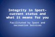 ACT integrity in sport workshop presentation