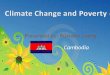 Climate change and poverty presentation