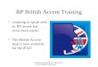 iPad British Accent Training App