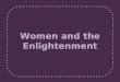 AP Women and the Enlightenment
