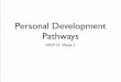 Personal Development Pathways