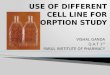 different cell line use in absorption study