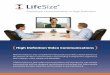 High Definition Video Communications