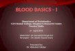 Blood basics in Dentistry