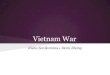 Vietnam war presentation