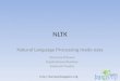 NLTK: Natural Language Processing made easy