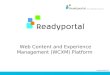 Readyportal Platform - why it's faster and more affordable