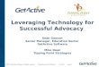 Leveraging Technology for Successful Advocacy in Higher Education
