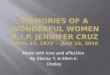 Memories of a wonderful women