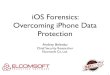 iOS Forensics: Overcoming iPhone Data Protection