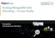 Webinar: Scaling MongoDB through Sharding - A Case Study with CIGNEX Datamatics