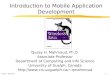 Introduction to Mobile Application Development