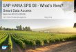 SAP HANA SPS08 Smart Data Access