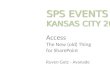 SPS Kansas City - MS-Access and SharePoint - The new old thing - November 2013