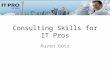 Consulting skills for ITPros - Mar 2013