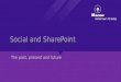 SharePoint and Social - The past, present and future
