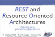 Resource Oriented Architectures