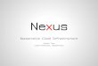 Austin Scales - Nexus - Bazaarvoice's Cloud Infrastructure