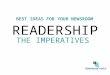Readership best practices PowerPoint