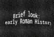 Regal Period--Roman History