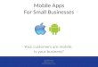 Why create a Mobile App for your local business?
