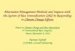 1055 Alternative Management Methods and Impacts with the System of Rice Intensification (SRI) in Responding to Climate Change Effects