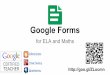 Forms for ELA and Math