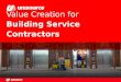 Value Creation for Building Service Contractors
