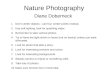 Nature Photography Powerpoint