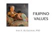 Character and culture of filipinos