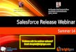Summer14 Salesforce Release Highlights Webinar