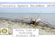 Tanzania Update Dec 2010 Rotary