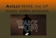 Video analysis wake me up