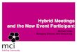 Michael Chiay - Hybrid Meetings and the New Event Participant