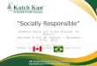 Socially Responsible - Alberta Shale Oil & Gas Mission to Brazil