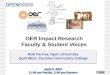 OER Impact and Student Voices