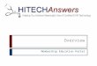 Overview hitech answers membershp education portal