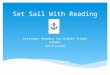 Set Sail With Reading Strategies