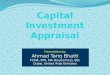 Capital Investment Appraisal