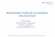 Managing risk in cv