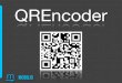 QREncoder - universal QR code generator